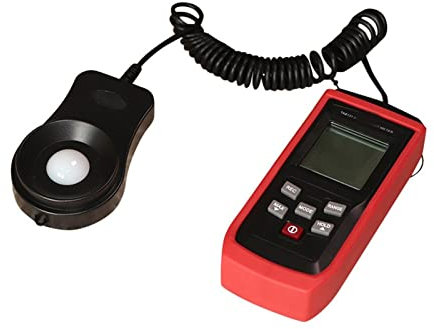 Belichtungsmesser, Digitales Illuminometer Flexibles Frühlingssonde Design Lichtmesser FC/Lux 0-20000 0lux. MAX MIN Daten halten TA8131.(2)