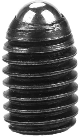 Federstößel-Kugel, 10-teilig, M8-Schraubengewinde, Innensechskant, Kohlenstoffstahl-Kugelstößel-Set, Robust und für Mechanische Geräte, Klemmen, Formen, Automatische Maschinen,
