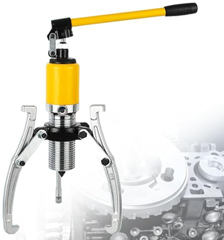 Kit estrattore idraulico per ingranaggi industriali da 5 a 20 tonnellate, separatore idraulico per impieghi gravosi con 2/3 di ganascia, mozzi di estrazione, flange, ingranaggi, cuscinetti, efficien