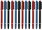 Stylo au henné, marqueurs de tatouage 12pcs pour la peau, 5, 4 stylo au henné à double tête légère portable, marqueurs cutanés pour tatouages ​​avec pointe épaisse et fine, marquage lisse et sûr, roug