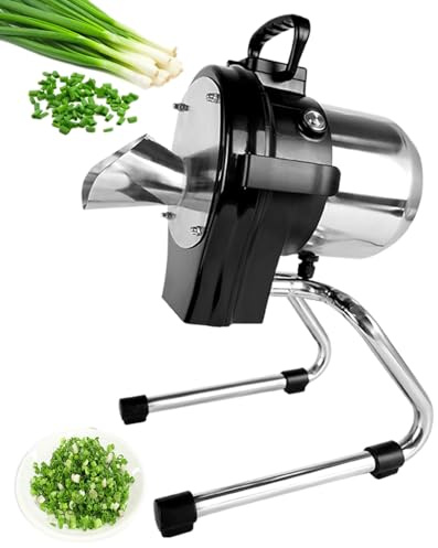 Commercial Machine,Electric Vegetable Cutter Set,Commercial Vegetable Chopper,Food Processor & Chopper Machine,for Pepper,Chopped Green Onions, Onion,Coriander,Leeks,Shredded Ginge