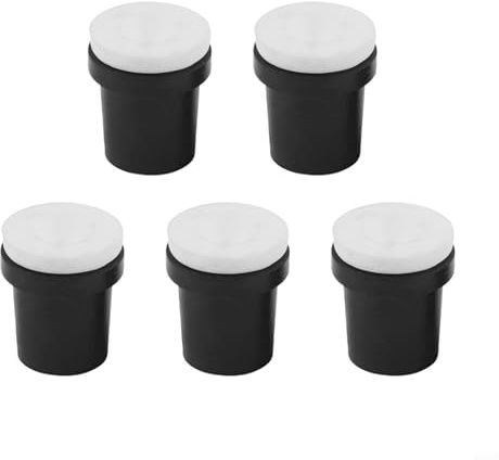 Sandblaster Nozzles 5-Pack with 2-3.5mm Ceramic Tips for 5 Gallon Sandblasting Tanks, Replacement Air Blasting Nozzle for Industrial Machinery and Casting(2mm)