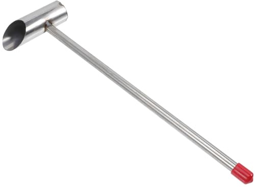 DOITOOL Cucchiaio per Zucchero Filato in Acciaio Inox, Paletta Multifunzione Riutilizzabile Manico lungo Ergonomico per Macchina Marshmallow e Preparazioni Alimentari Colore Casuale