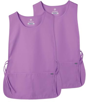 Adar Universal Cobbler Apron 2 Pack - Unisex Cobbler Apron - 7022 - Lavender - R