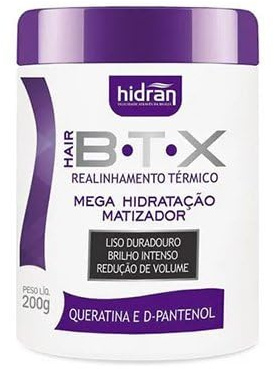Hidran BTX Desmaya Cabello Matizador Keratina 200gr