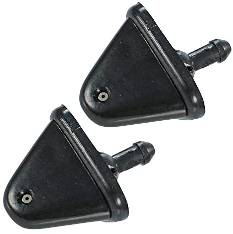 BESTPRICE 2x Waschwasserdüse Scheibenreinigung hinten vorne
