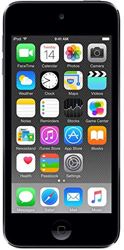 Apple iPod touch 16GB - Space Gray MKH62LLA (6th generation) (Renewed)
