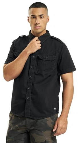 Brandit herr Vintage Shirt Shortsleeve Skjorta (1-pack)