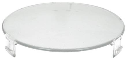 eRicambi, Whirlpool, Candy, Elica, Plafoniera Copri Lampada Diffusore Luce Rotonda per Cappa, Diametro 7,58 cm, in Plastica Rinforzata, Made in Italy C00131575 482000014941