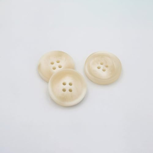 20/Set Harzknöpfe Nähteile für Kleidung Blazer Hemden 4-Loch-Knöpfe