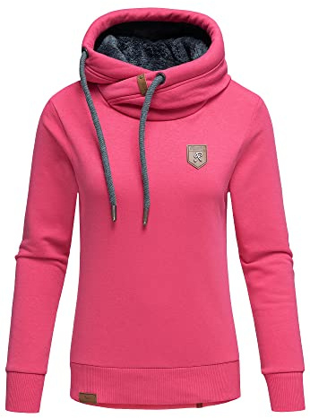 REPUBLIX Damen Kapuzenpullover Sweatjacke Pullover Hoodie Sweatshirt RD-002