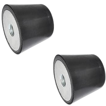 Ganter Normelemente GN 253-38-M8-55 Butée avec filetage intérieur | noir, d1 : 38 mm Filetage : M8