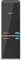 Cecotec Frigorífico Combi 2 Puertas Retro de 300 L Bolero CoolMarket Combi Origin 300 Negro E. Altura 191,5 cm y 60 de Ancho, Control de Temperatura, Tirador Cromado y Bandejas de cristal, Black
