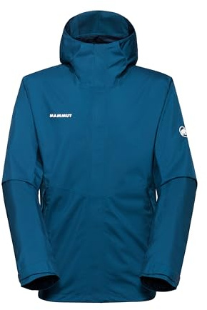 Mammut Herren Alto Hooded Mens Hardshell Jacket, Deep Ice, L EU