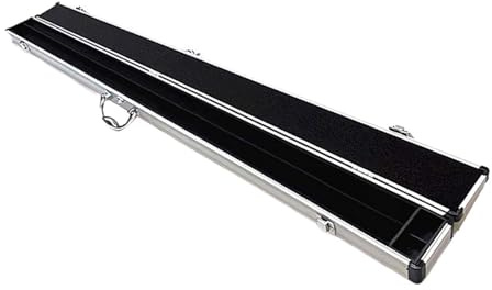 kowaku Étui pour Queue de Billard Boîte de Rangement pour Queue de Billard Accessoires de Billard Cadeau en Aluminium pour Hommes Étui pour Queue de Billard, Cuir PU 152 cm AL