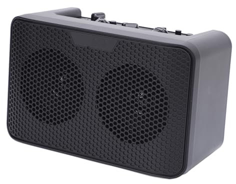 Masyrt Tragbarer Multifunktionaler Gitarrenverstärker, Bluetooth-Combo-Übungsverstärker für Auftritte, Mini-Gitarren-Combo-Verstärker