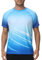 VAYAGER Herren-Badeshirts Rash Guard UPF 50+ Kurzarm, schnell trocknend, lockere Passform, Wassersurf-Shirt