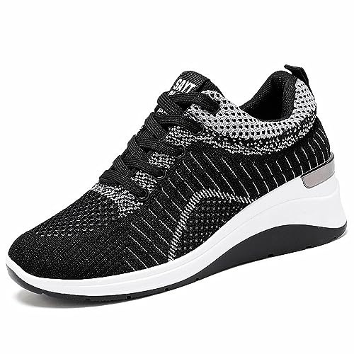 Chaussures Hallux Valgus Femme Chaussures Course décontractées Respirantes Assorties aux Couleurs pour Femmes Confortable Orthopédique Marche Baskets Respirantes Antidérapantes Sneakers