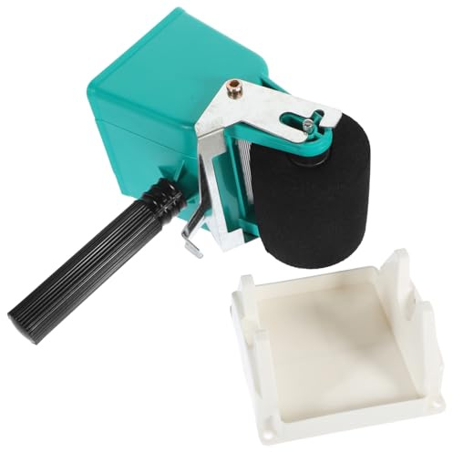 HAMPPLIES Applicatore Di Colla Per Legno Manuale Portatile Distributore Di Colla Regolabile Rullo 3 Pollici Per Cartone e Lavorazioni Interne Ed Esterne