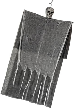 Storage Bag Scary Halloween Specters Decorations For Garden Porch Craft Haunting House Theme Party Supplies Easy To Hanging Weather Proof Skeleton Design Outdoor Halloween Hanging Specters Decors