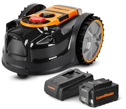 Robot Tondeuse Autonome 24V sans Fil périmétrique - Le Robot Le Plus Simple du marché