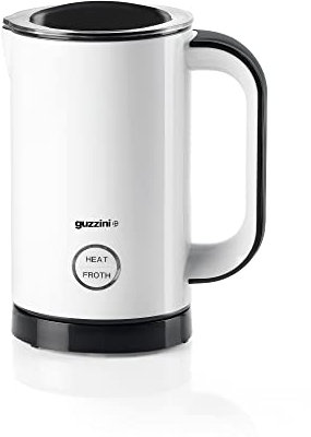 Guzzini Kitchen Active Design Cappuccinatore/Montalatte 14 x 10,5 x H 19 cm, Nero