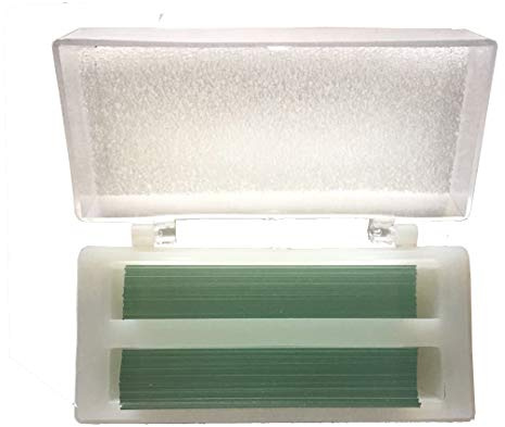 Muhwa Mikroskop-Glasabdeckung, vorgereinigt, 10 Boxen x 100 Stück, 24mm*50mm, 1000