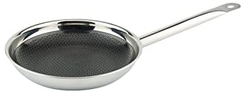 ILSA Padella Professionale, AX Active Inox, Triplo Strato Induzione, Diametro 32 cm