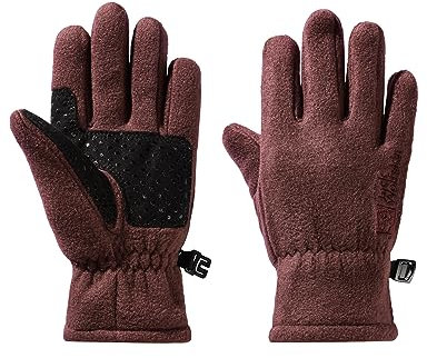 Jack Wolfskin Unisex Kinder Fleece Glove K Handschuh, Boysenberry, 140