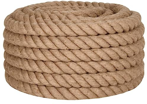 vidaXL Juteseil 5 m Länge 40 mm Stärke