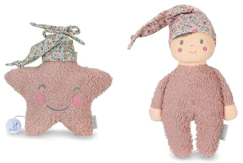 Sterntaler Spieluhr L Stern puder rosa und Spielpuppe Mädchen Ida