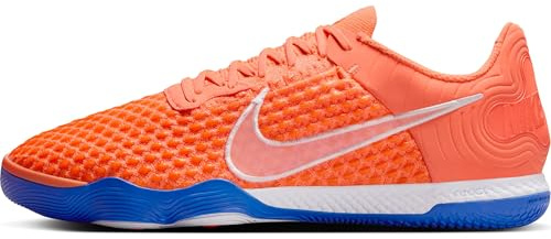 Nike Low-Top-Fußballschuh Nike React Gato Low-Top-Fußballschuh Für Hallen- Und Hartplätze, Lt Wild Mango/White, CT0550-601, 41 EU (8 US)