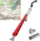 Bruciatore Elettrico for Erbacce da Giardino 3 in 1, Bruciatore Termico Elettrico Portatile, Diserbatore a Fiamma e Soffiatore for Barbecue con 2 Ugelli, Temperatura Massima 650 ℃, Dispositivo(Red)