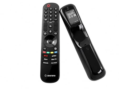 Telecomando vocale universale per LG Magic AN-MR24GA, MR23GA, MR22GA, MR21G | Bluetooth controllo vocale controllo tramite mouse ricerca vocale tasti streaming