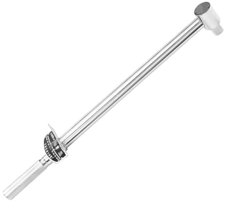Lurrose Clé Dynamométrique à Douille Réglable 3/4 500n·m Aiguille, Outil de Réparation Automobile Professionnel pour Couple Précis, Lecture Facile, Adapté aux Travaux de Maintenance