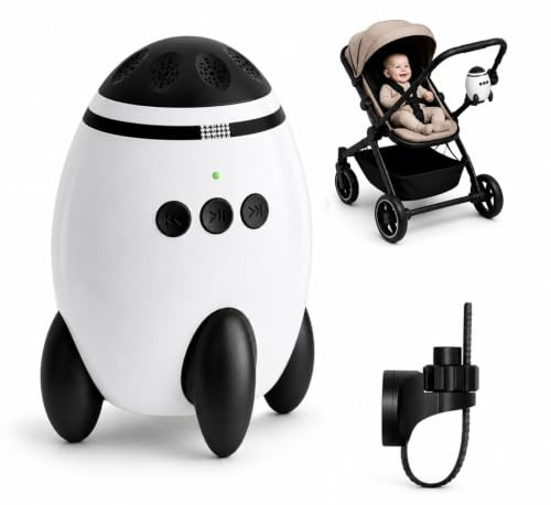 ProGuard Baby Rocker – Balanceador Automático para Carrito de Bebé – Velocidad Ajustable, Accesorio Portátil para Paseos, Balancín Universal para Cochecitos con Movimiento Suave