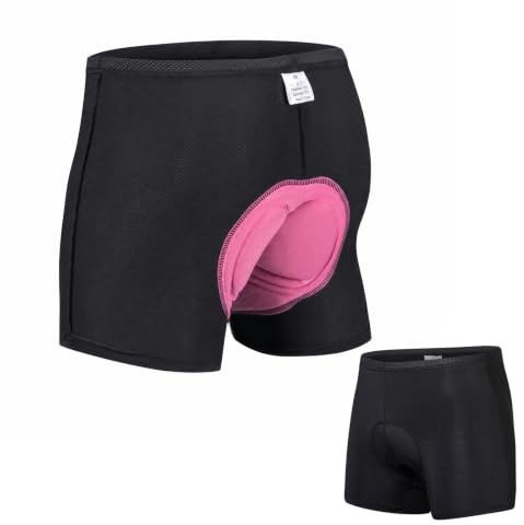 viiotu Culotte Ciclismo Ropa Infantil Almohadilla 3D Pantalones Cortos Niña Transpirables Pantalon Corto Negro Edad 6-14 Años
