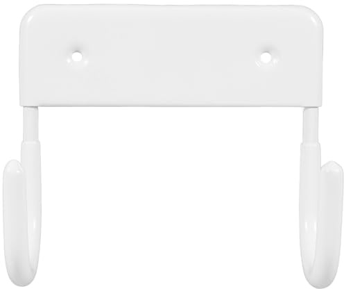 VICASKY Support de porte pour table à repasser blanc en fer, installation facile, usage polyvalent, pour placards et buanderies