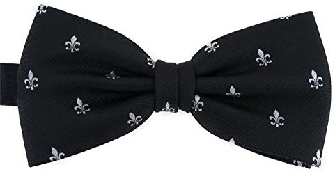 TigerTie Nœud papillon pré-noué avec lys et boîte de rangement