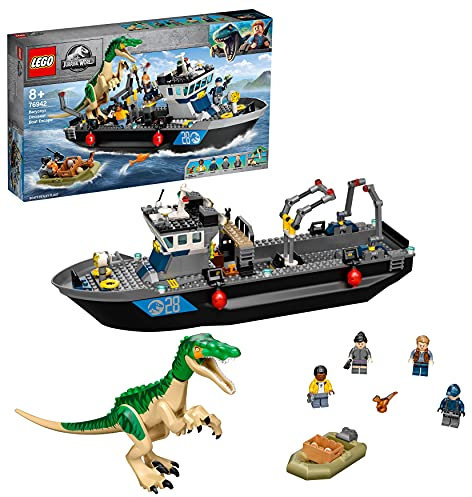 LEGO 76942 Jurassic World Baryonyx Dinosaur Boat Escape