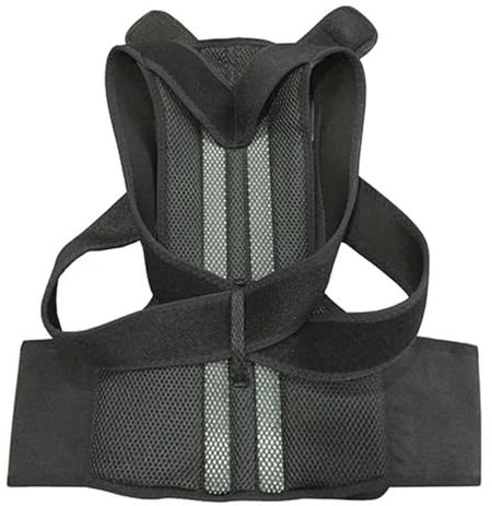 Doversky Rückenstützgürtel, orthopädisches Haltungskorsett, Rückenstütze, Herren, Rückenstrecker, runde Schulter