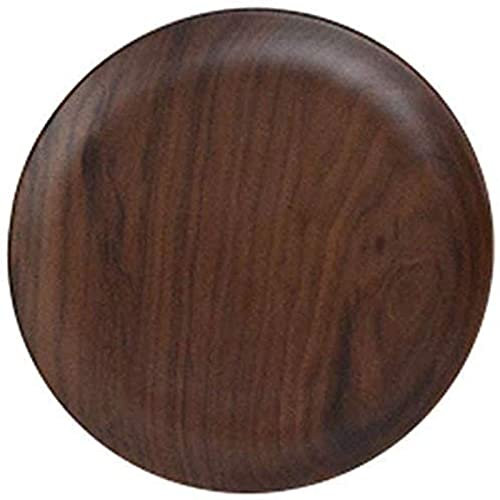 OQHAIR Fruteros,Plato De Frutas Plato De Nogal Negro Plato De Frutas De Madera De Estilo Japonés Bandeja Redonda De Madera Bandeja Creativa Bandeja De Té De Madera Original -Cesta De Frut