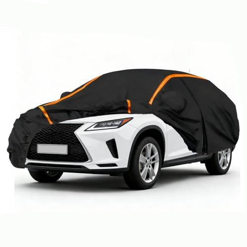 Bache Voiture Exterieur pour Lexus RX V(2022-2024) SUV, Protection UV Toutes Saisons, imperméable, résistante à la Neige, résistante aux Rayures, adaptée à Toutes Les Saisons(Color:A)