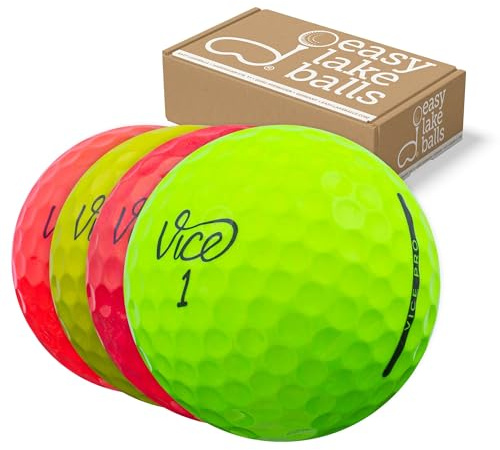 50 VICE PRO BUNT Mix LAKEBALLS/GOLFBÄLLE - QUALITÄT AAAA