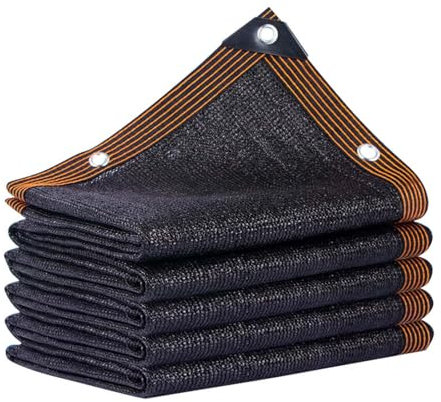 FIDSEJEONA Rete Parasole Occhiellata per Pergola 6x10m, Serra - Telo Ombreggiante Traspirante Antistrappo, Facile da Montare e Durevole per Giardini, terrazze, tetti, Piscine