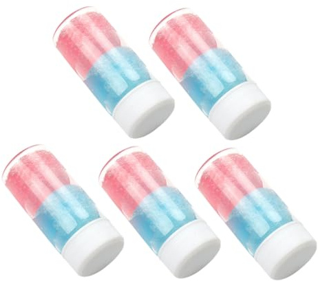 INOOMP Wimpernkleber Entferner 30 Ml Pinzetten Reinigungsflüssigkeit mit Schwamm Silikonverschluss Wimpernverlängerungswerkzeug Reinigung für Salon und Profi