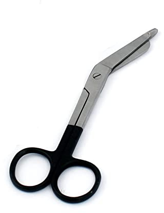 STYLEMATE Bandage Scissor 7.25, Night Garden Black Handle by G.S ONLINE STORE