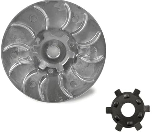 Ersatz Riemenscheibe + Sternscheibe Speedfight 3 50 / Auspuff Speedfight 4 (50ccm 2-Takt) von Naraku