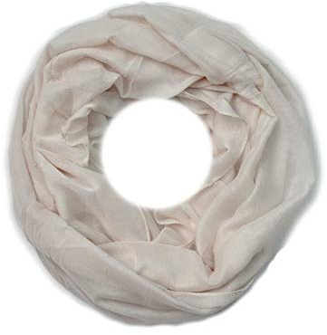 Euly Uni Loop Schal Loopschal Rundschal Schlauchschal Tuch Halstuch Seide