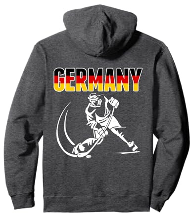 Deutschland Eishockey Fans Trikot Unterstützung Deutsches Hockeyteam Pullover Hoodie